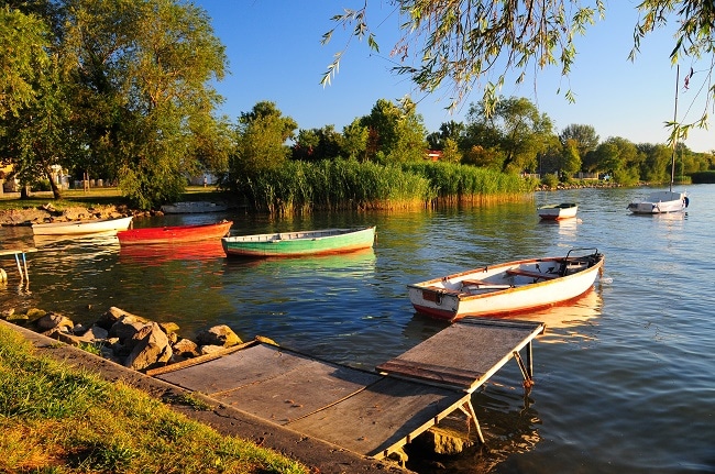Hồ Balaton ở Hungary