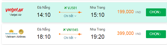 Giá vé rẻ đi Nha Trang tháng 12 bao nhiêu?