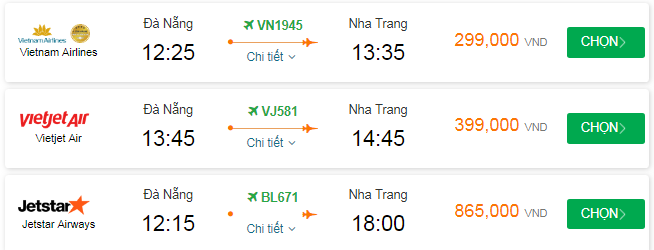 Giá vé rẻ đi Nha Trang tháng 9 bao nhiêu?